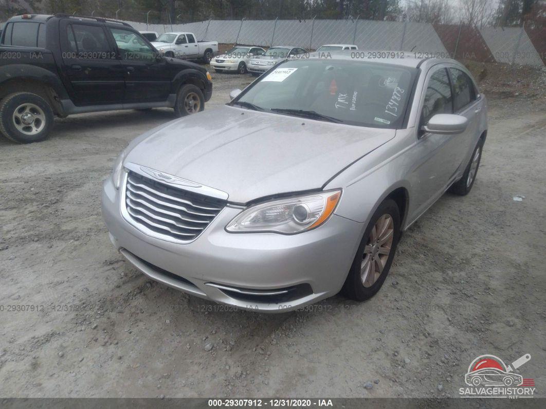 1C3CCBBBXCN134878 2012 CHRYSLER 200 photo no. 2