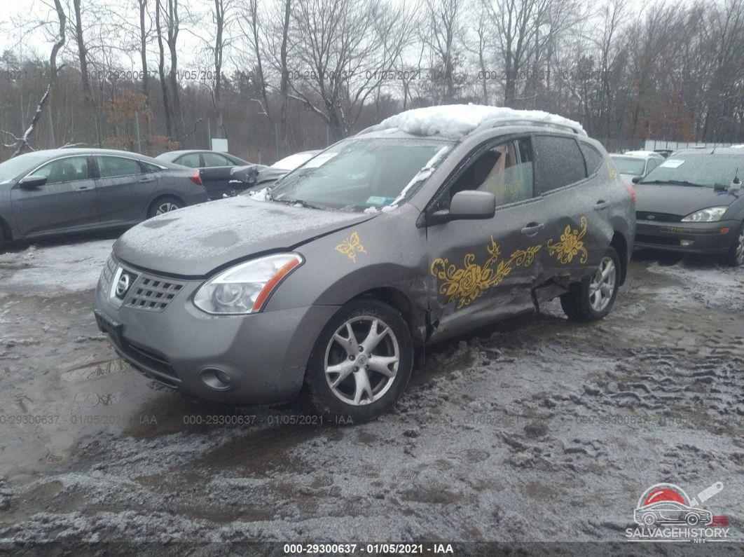 JN8AS58V48W101857 2008 NISSAN ROGUE photo no. 2