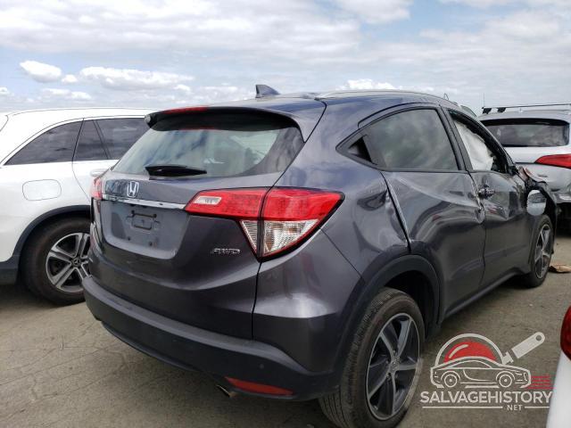 3CZRU6H57MM706720 2021 HONDA HR-V photo no. 3