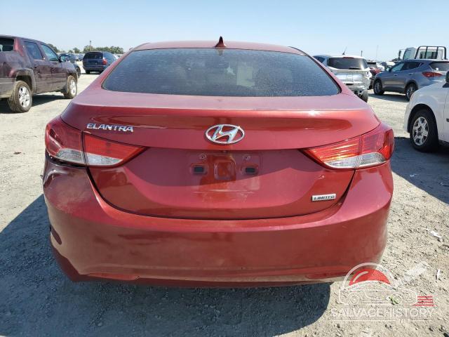 KMHDH4AE8DU634601 2013 HYUNDAI ELANTRA photo no. 6