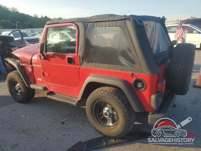 1J4FY29P5WP783406 1998 JEEP WRANGLER photo no. 2