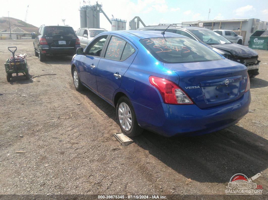 3N1CN7AP7CL928076 2012 NISSAN VERSA photo no. 3