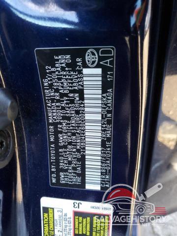 2T1BU4EE6DC002842 2013 TOYOTA COROLLA photo no. 12