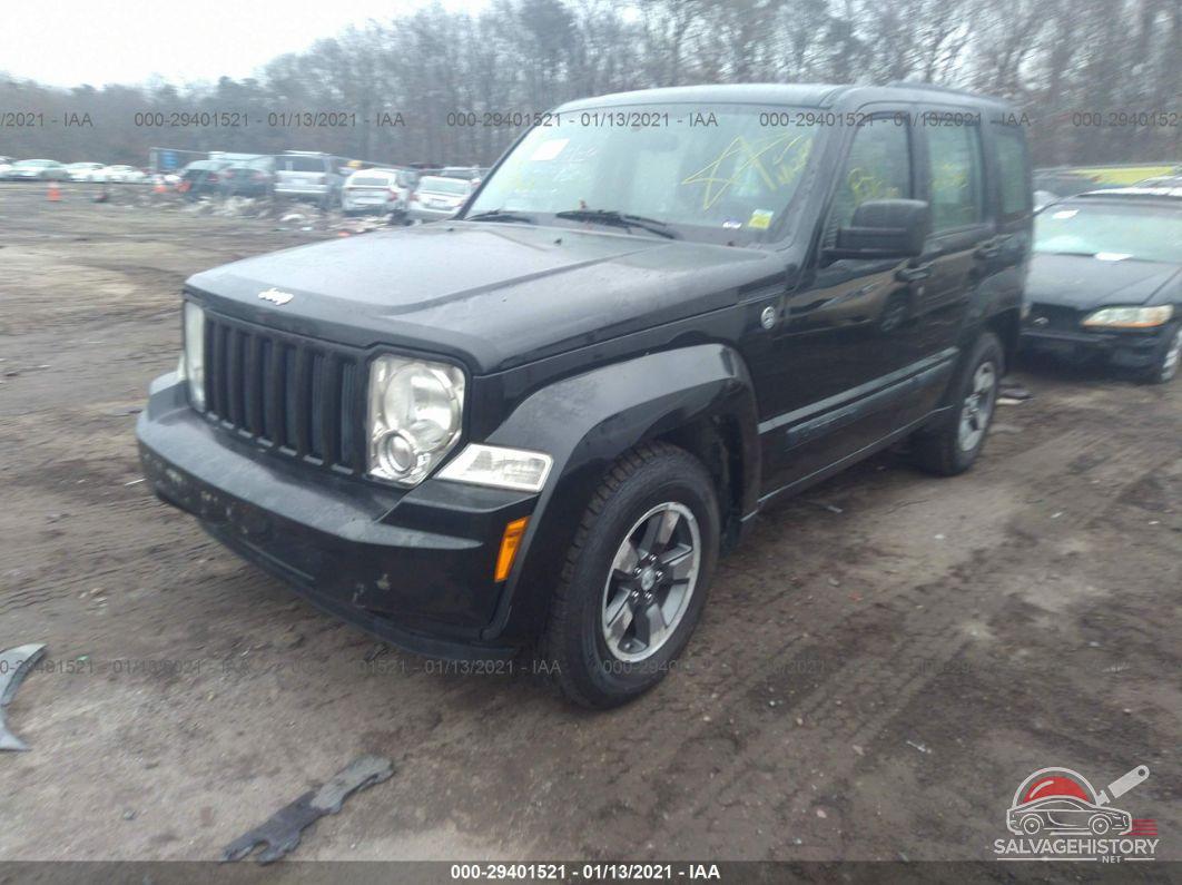 1J8GN28K08W119606 2008 JEEP LIBERTY photo no. 2