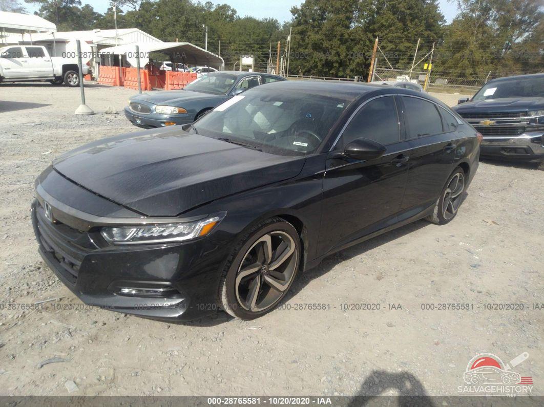 1HGCV1F38KA056627 2019 HONDA ACCORD SEDAN photo no. 2