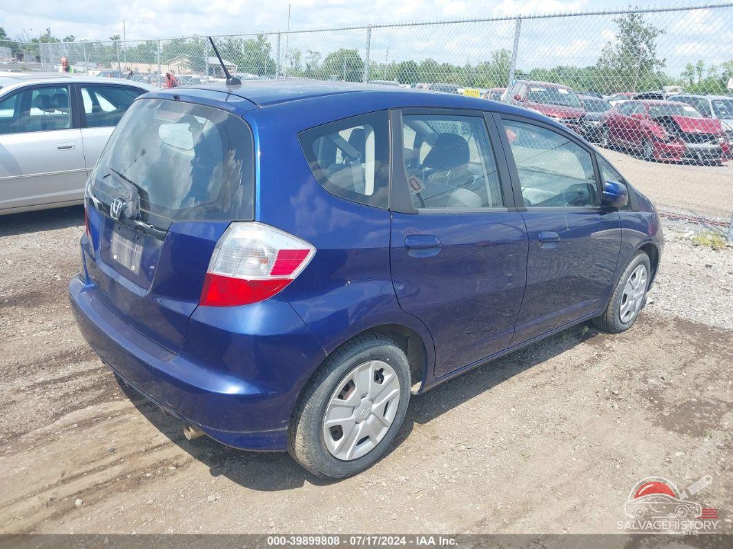 JHMGE8H37CC004982 2012 HONDA FIT photo no. 4