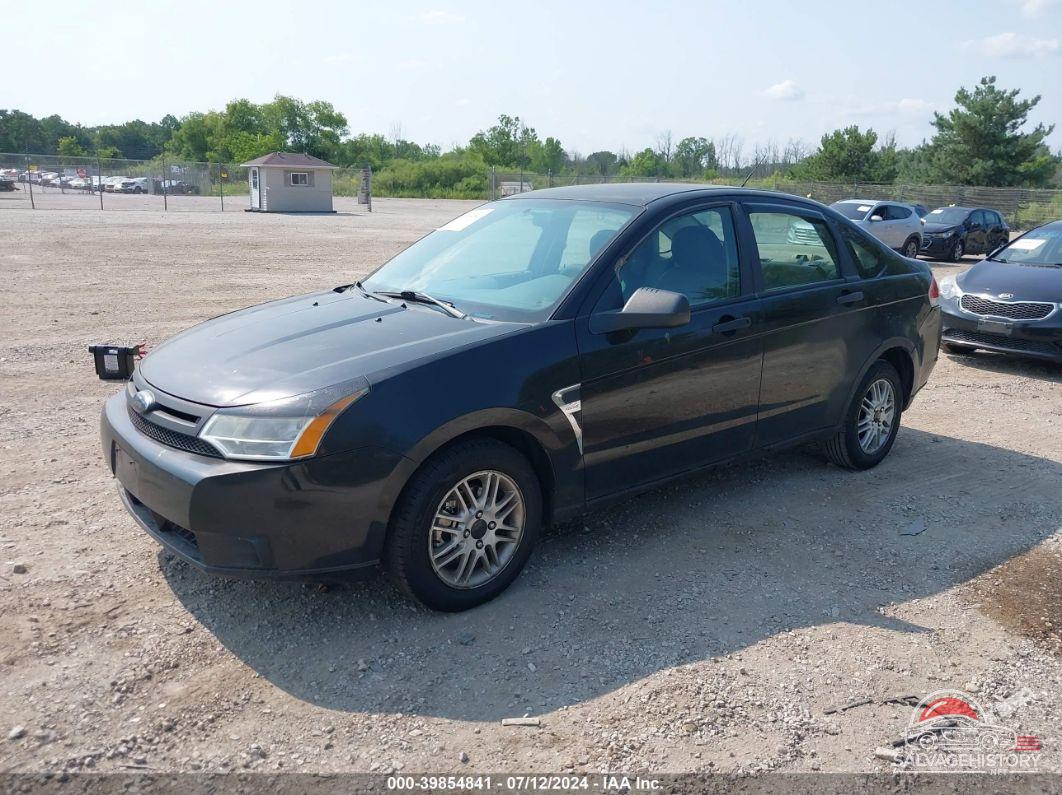 1FAHP35N48W137073 2008 FORD FOCUS photo no. 2