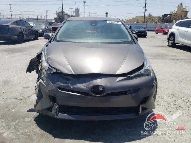 JTDKBRFU6H3572248 2017 TOYOTA PRIUS photo no. 5