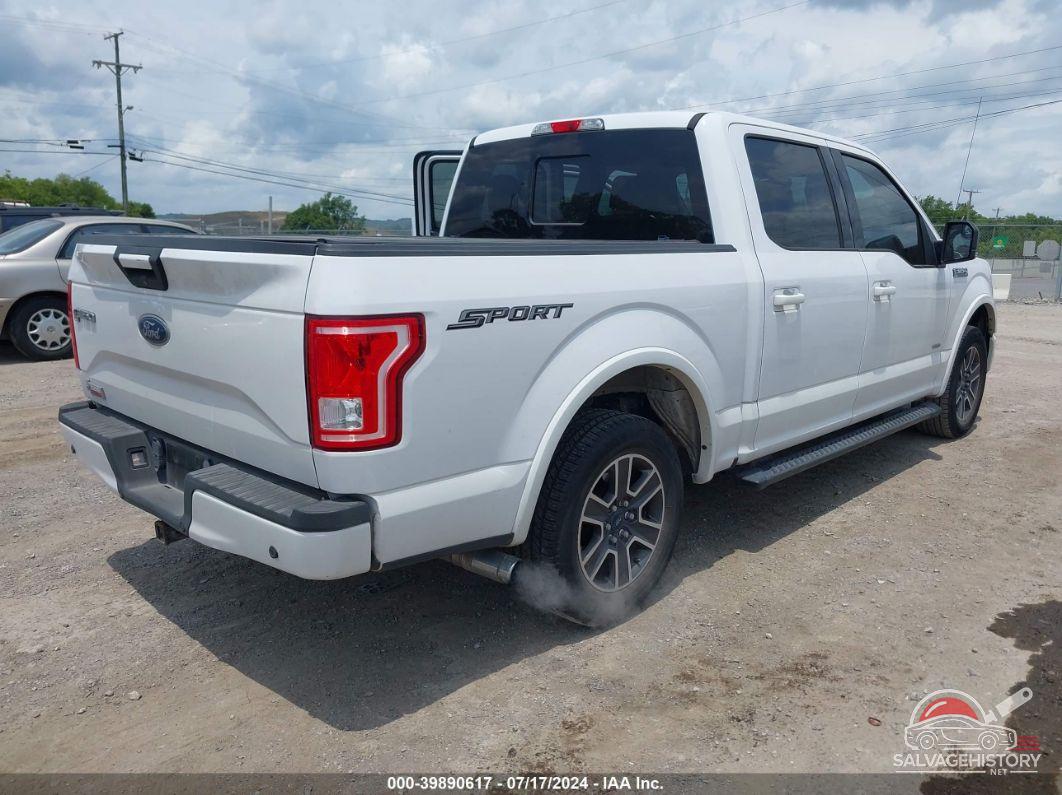 1FTEW1CP9HKC70122 2017 FORD F-150 photo no. 4