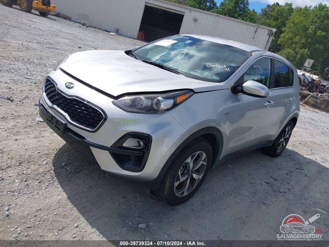 KNDPMCAC5M7933564 2021 KIA SPORTAGE photo no. 2