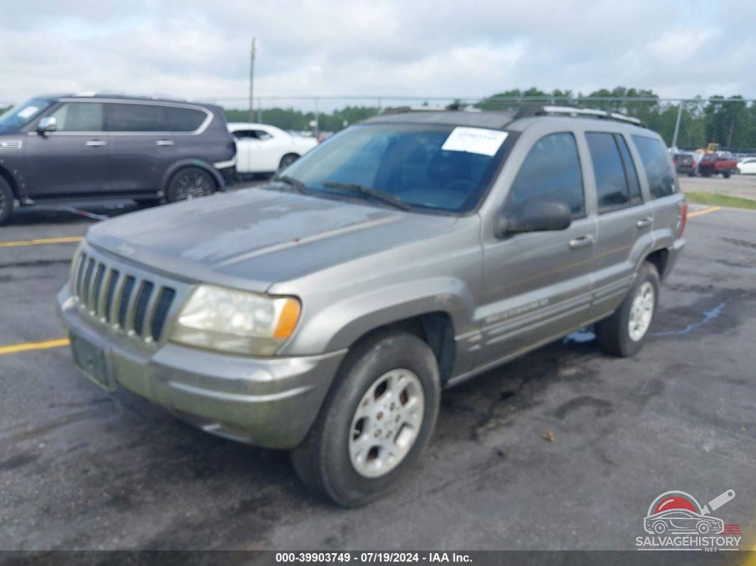 1J4GW68N0XC806228 1999 JEEP GRAND CHEROKEE photo no. 2