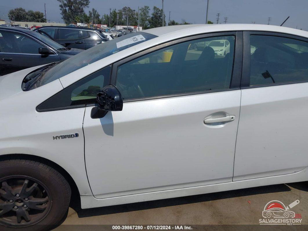 JTDKN3DU8C5395335 2012 TOYOTA PRIUS photo no. 6