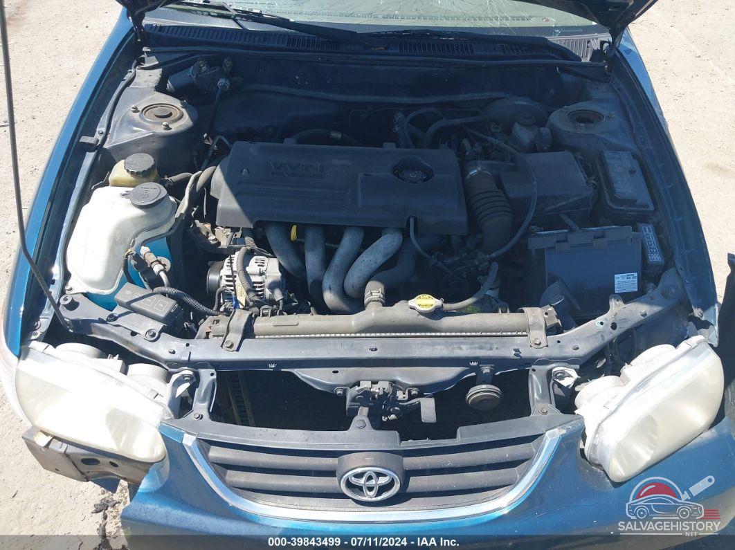 2T1BR12E41C495730 2001 TOYOTA COROLLA photo no. 10