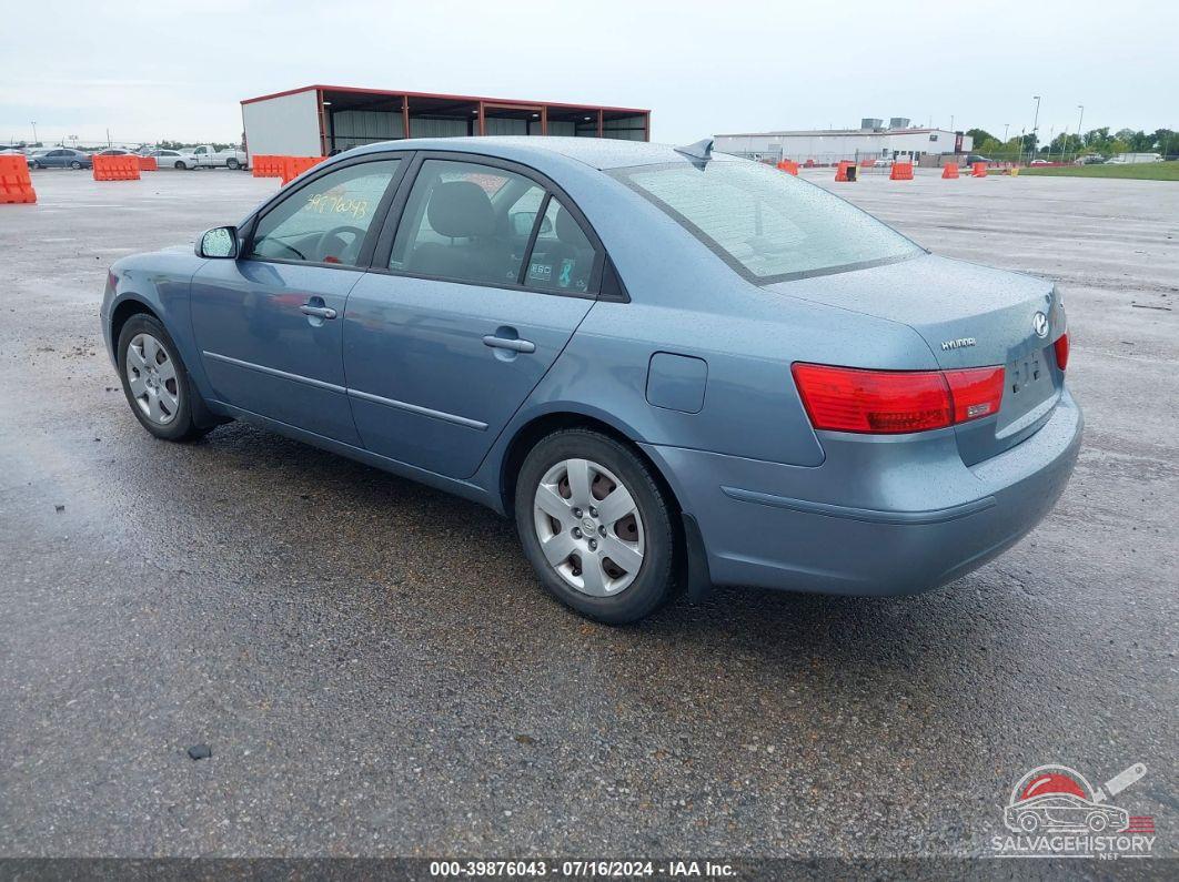 5NPET46C59H573398 2009 HYUNDAI SONATA photo no. 3