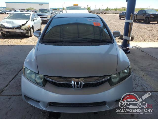 1HGFA15589L000312 2009 HONDA CIVIC photo no. 5