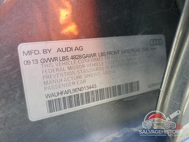 WAUHFAFL9EN013443 2014 AUDI A4 photo no. 12