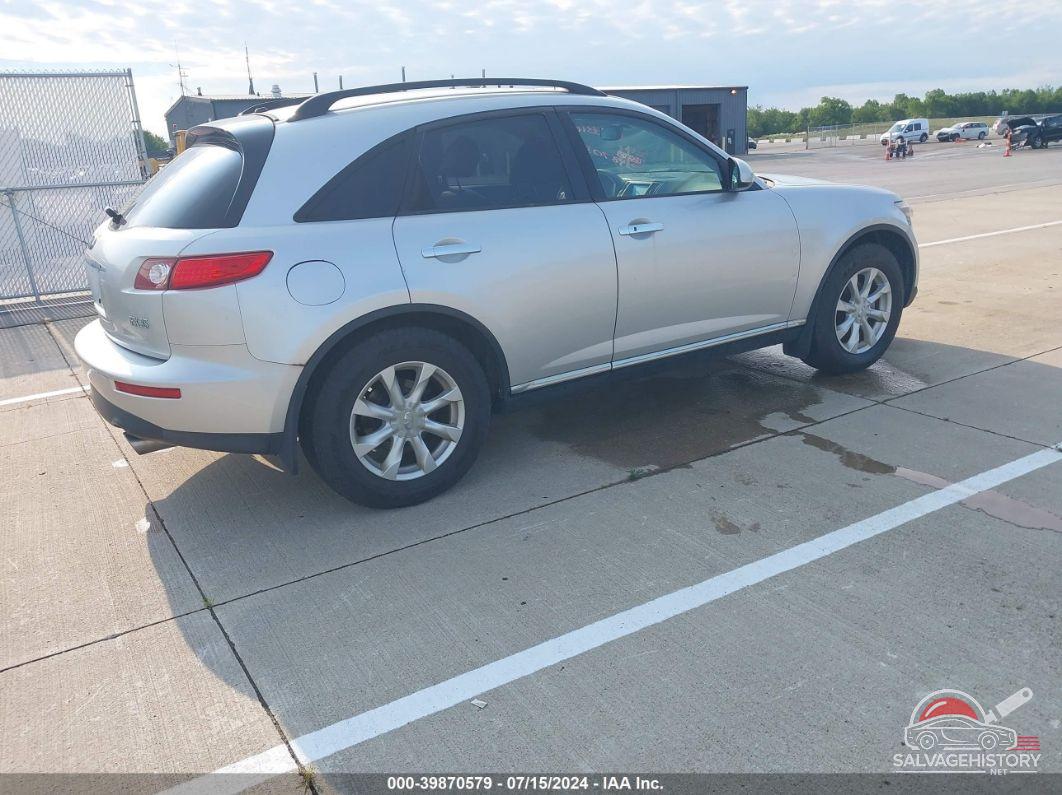 JNRAS08WX6X203484 2006 INFINITI FX35 photo no. 4