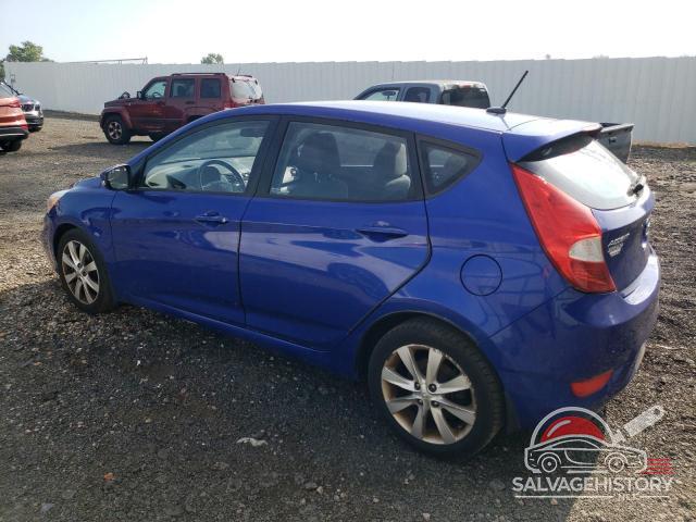 KMHCU5AE1EU186930 2014 HYUNDAI ACCENT photo no. 2