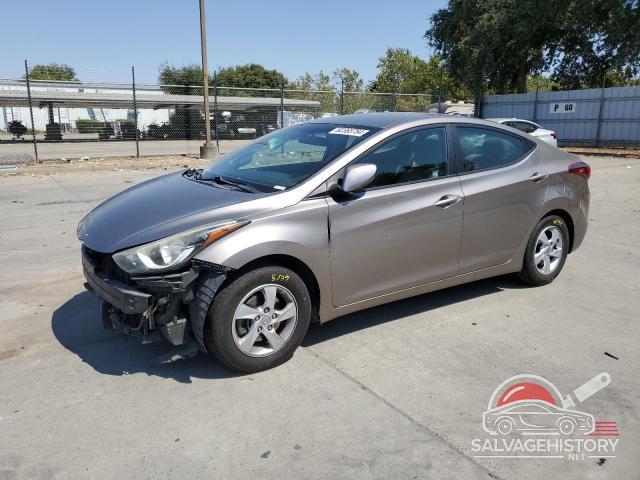 5NPDH4AE3EH464356 2014 HYUNDAI ELANTRA photo no. 24