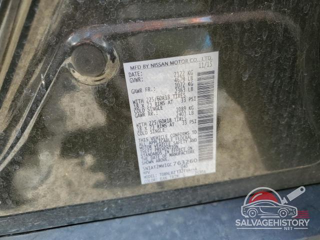 5N1AT2MV1GC763260 2016 NISSAN ROGUE photo no. 13