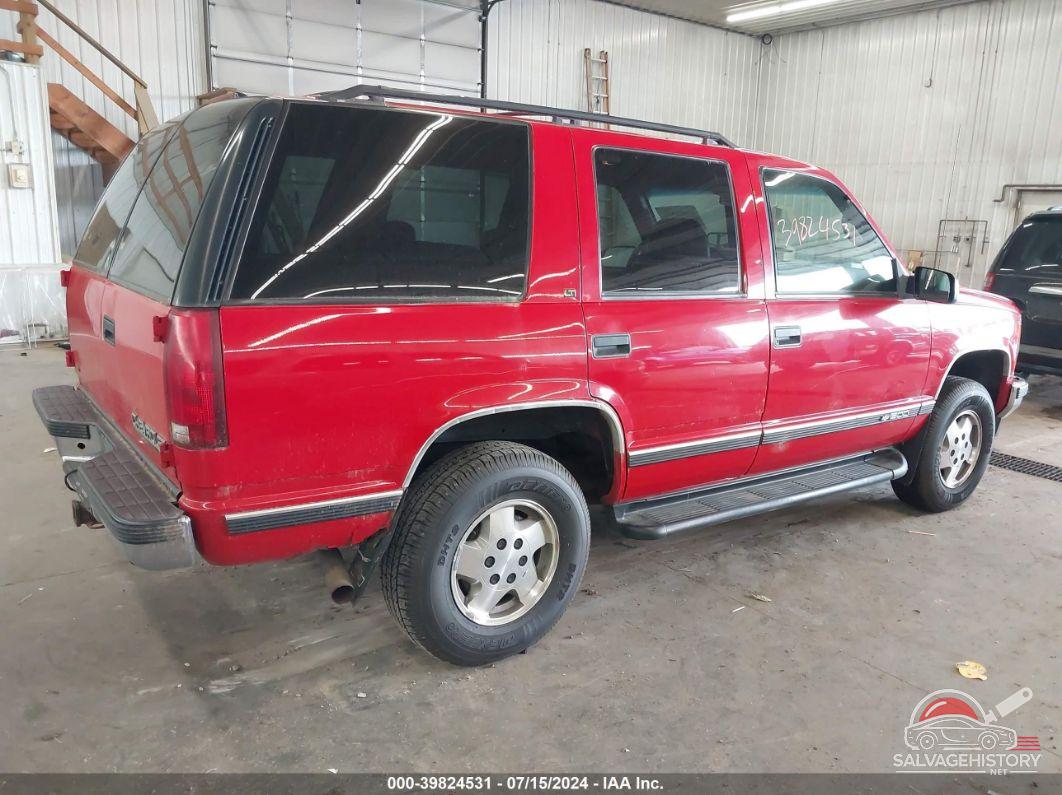1GNEK13K9SJ463939 1995 CHEVROLET TAHOE photo no. 4
