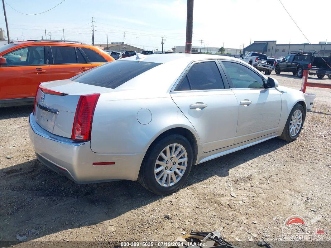1G6DE5EG3A0145446 2010 CADILLAC CTS photo no. 4