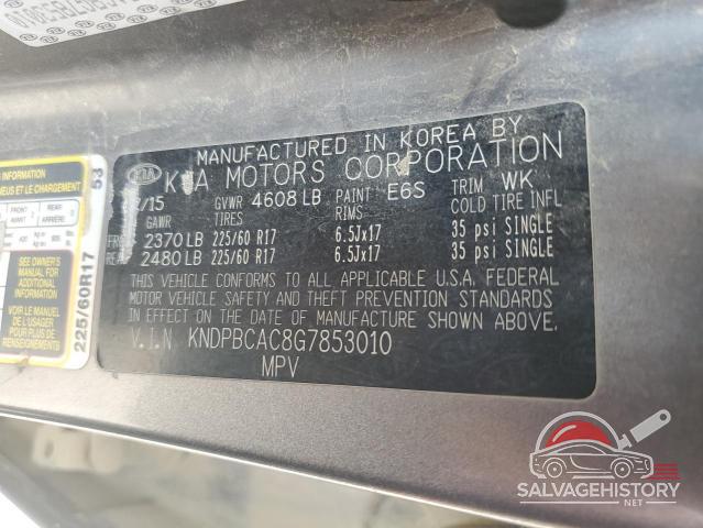 KNDPBCAC8G7853010 2016 KIA SPORTAGE photo no. 14