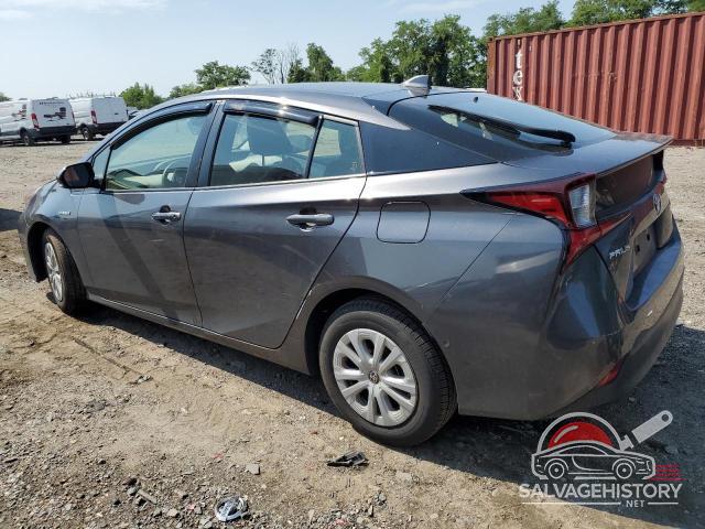 JTDKARFU3K3095238 2019 TOYOTA PRIUS photo no. 2