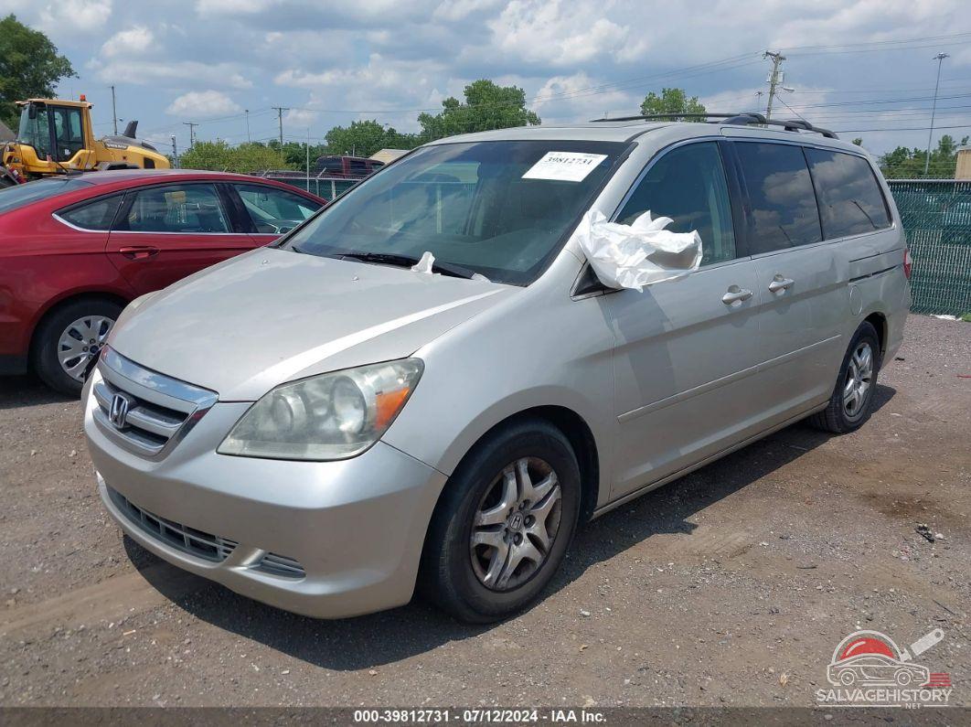 5FNRL38765B125353 2005 HONDA ODYSSEY photo no. 2