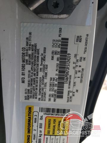 1FA6P0H73F5124319 2015 FORD FUSION photo no. 12