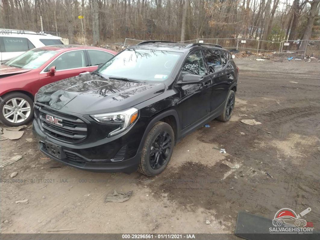 3GKALTEVXKL287407 2019 GMC TERRAIN photo no. 2