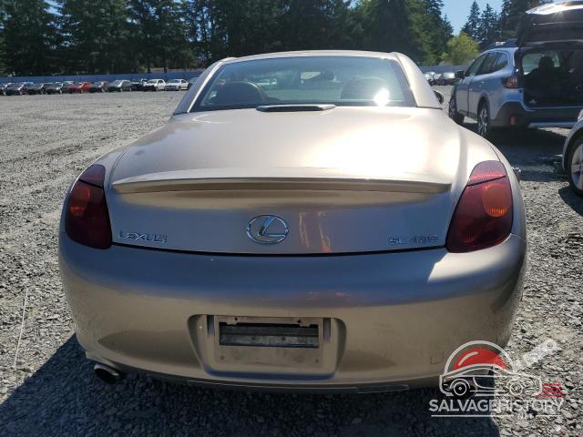 JTHFN48Y940053250 2004 LEXUS SC430 photo no. 6