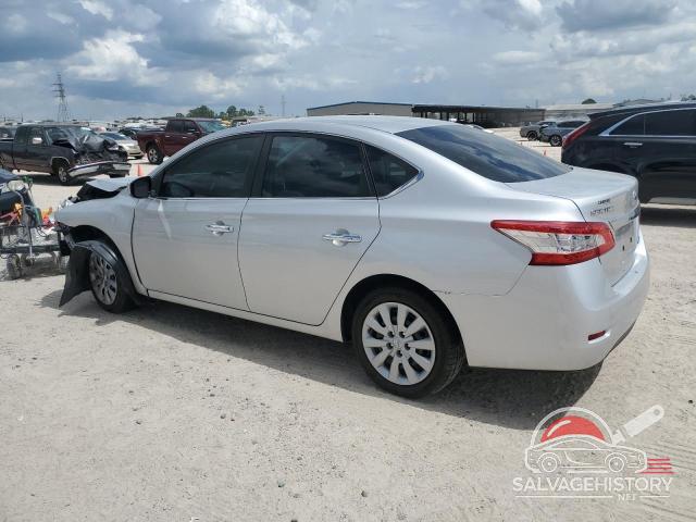 3N1AB7AP2EL686817 2014 NISSAN SENTRA photo no. 2