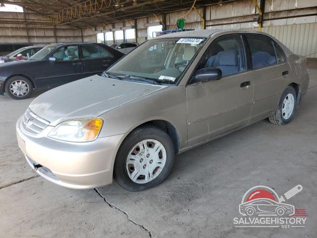 JHMES165X1S000035 2001 HONDA CIVIC photo no. 3
