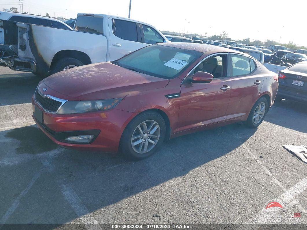 5XXGM4A73DG156270 2013 KIA OPTIMA photo no. 2