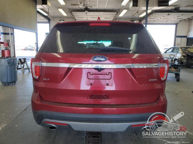 1FM5K8D85HGA13856 2017 FORD EXPLORER photo no. 6
