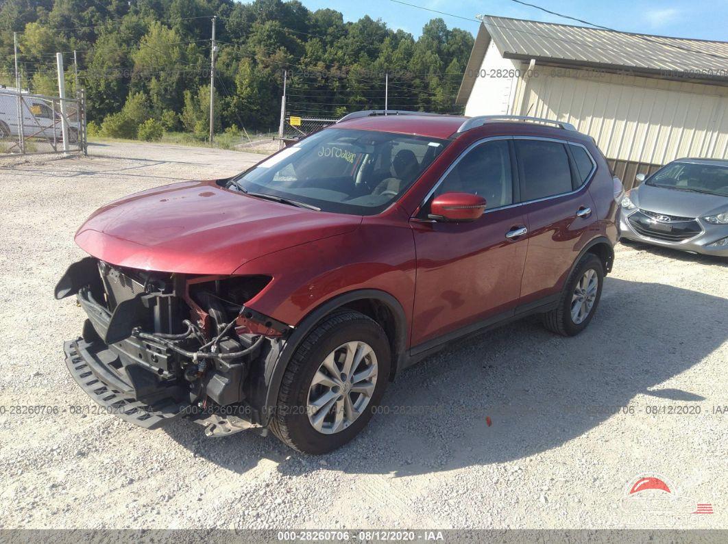KNMAT2MV7GP663614 2016 NISSAN ROGUE photo no. 2