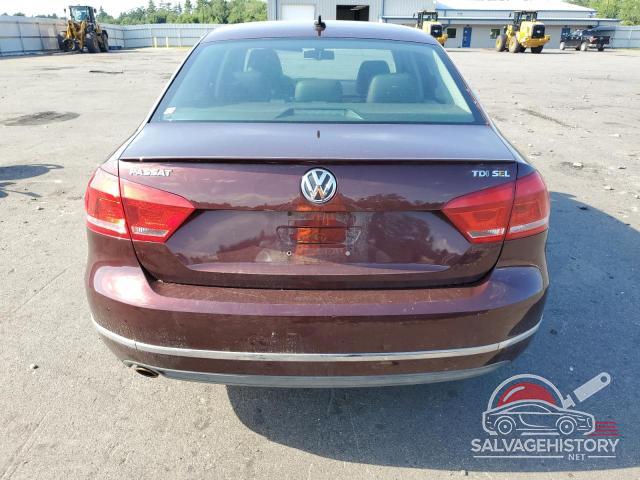 1VWCN7A38DC031899 2013 VOLKSWAGEN PASSAT photo no. 6