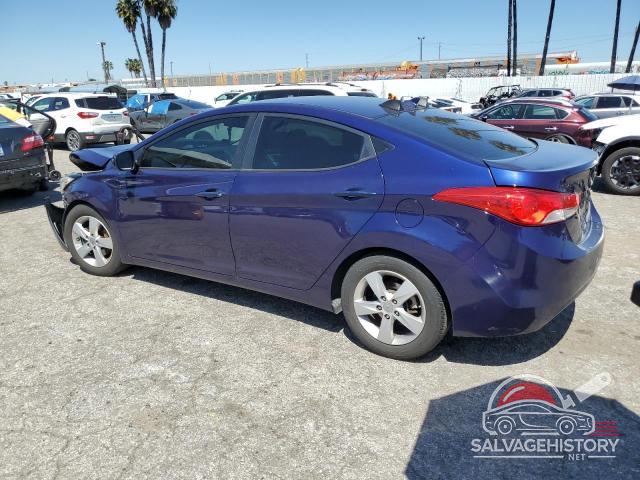 5NPDH4AE3DH336763 2013 HYUNDAI ELANTRA photo no. 2