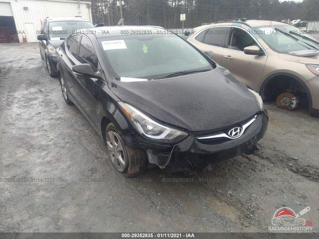 KMHDH4AE9GU576017 2016 HYUNDAI ELANTRA photo no. 19