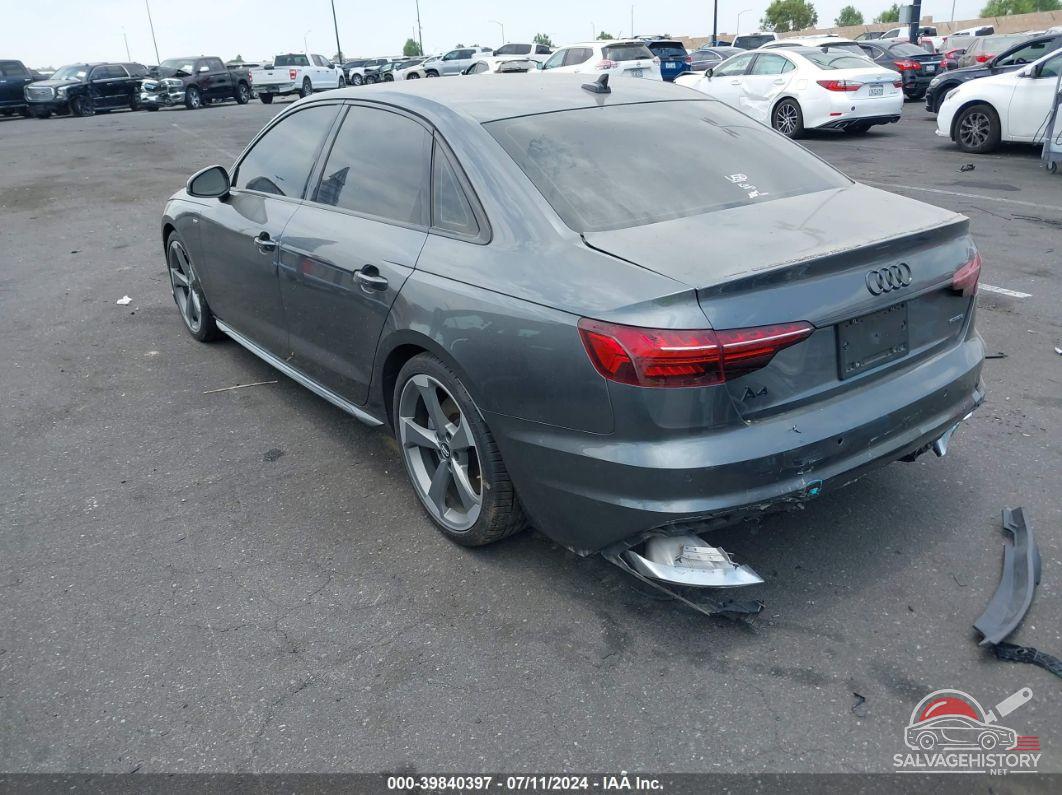 WAUEAAF45MA017604 2021 AUDI A4 photo no. 3