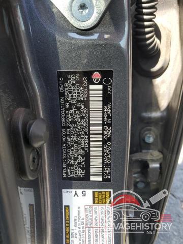 JTDKBRFU8G3526239 2016 TOYOTA PRIUS photo no. 12