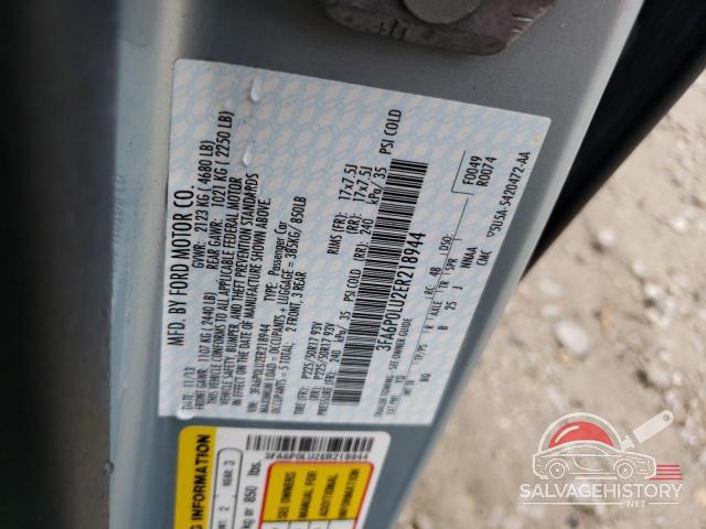 3FA6P0LU2ER218944 2014 FORD FUSION photo no. 12