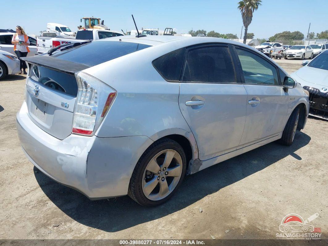 JTDKN3DUXA0052780 2010 TOYOTA PRIUS photo no. 4