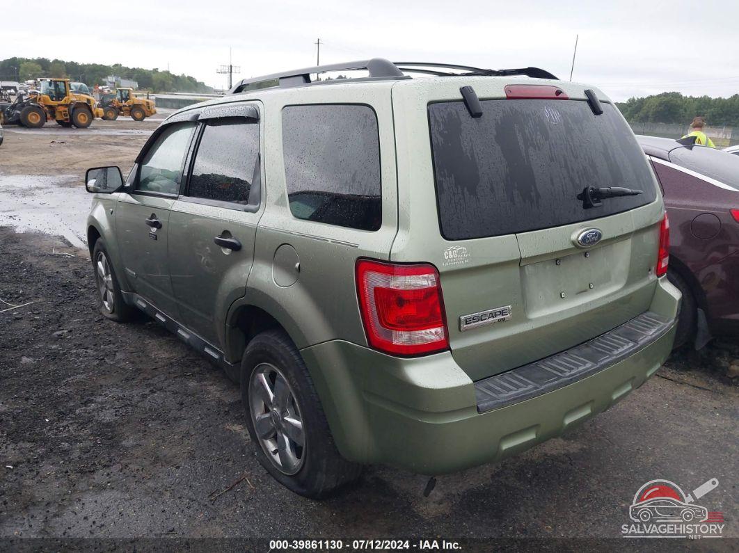 1FMCU031X8KC82746 2008 FORD ESCAPE photo no. 3