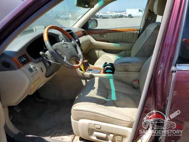 JTHBN36F755001498 2005 LEXUS LS430 photo no. 7