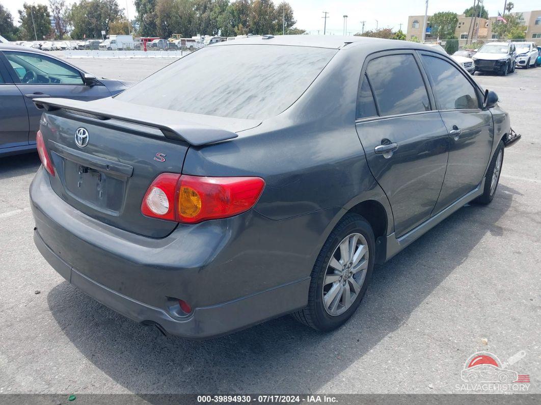 1NXBU40E39Z047766 2009 TOYOTA COROLLA photo no. 4