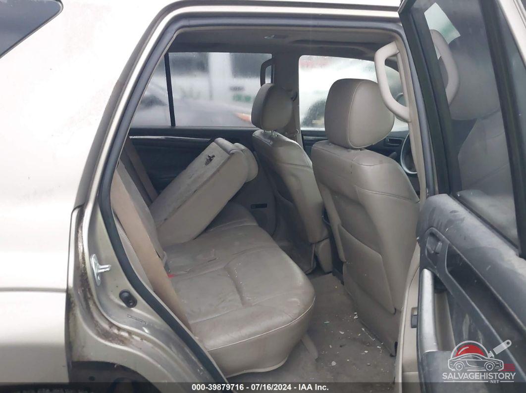 JTEBU17R260096998 2006 TOYOTA 4RUNNER photo no. 8