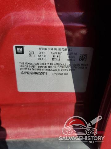 1G1PK5S97B7293318 2011 CHEVROLET CRUZE photo no. 12