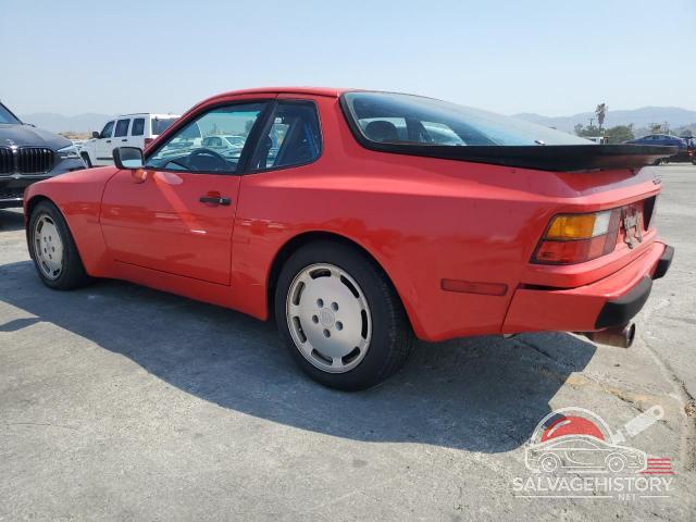 WP0AA0944HN450885 1987 PORSCHE 944 photo no. 2